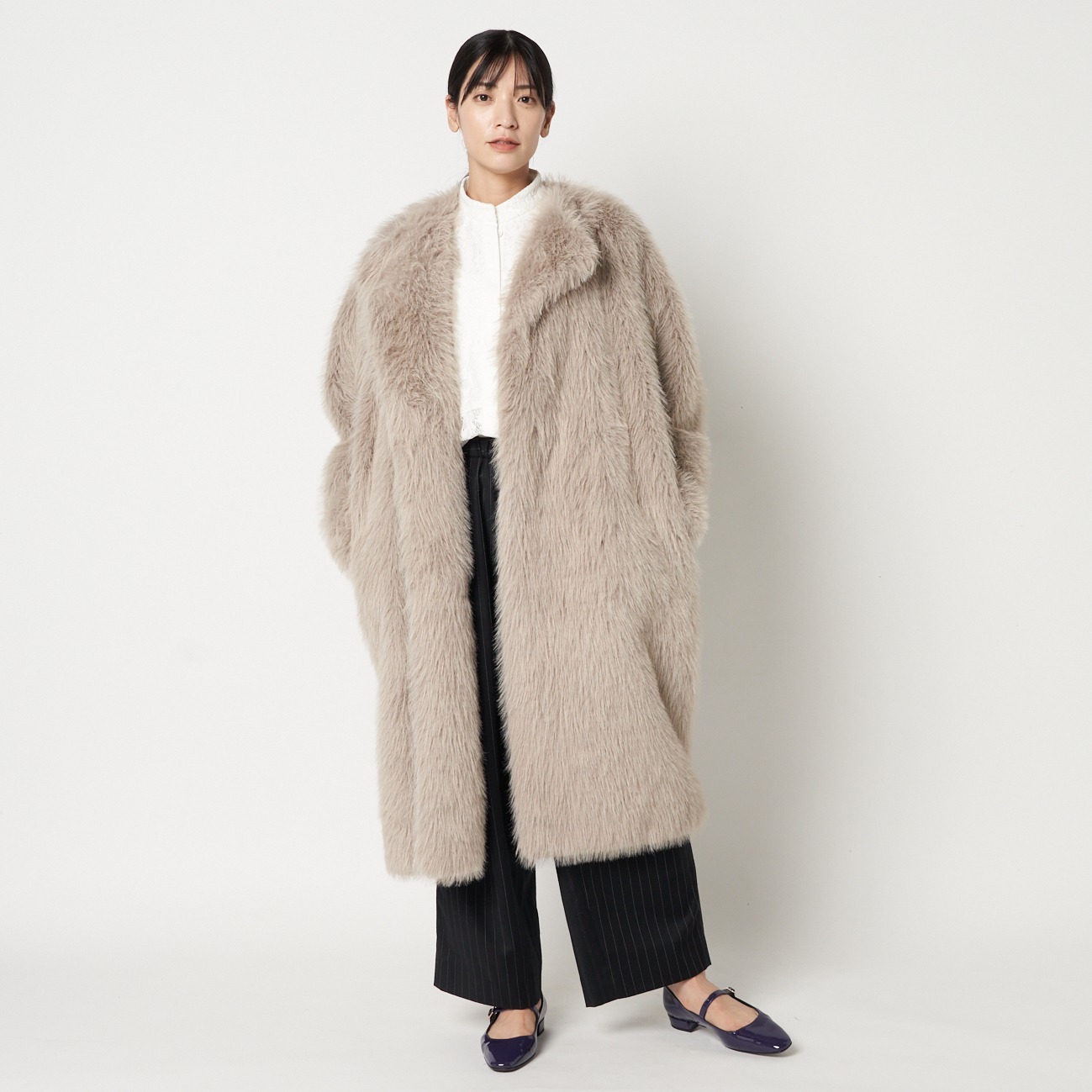 ECO FUR LONG COAT｜HELIOPOLE｜HÉLIOPÔLE（エリオポール）公式