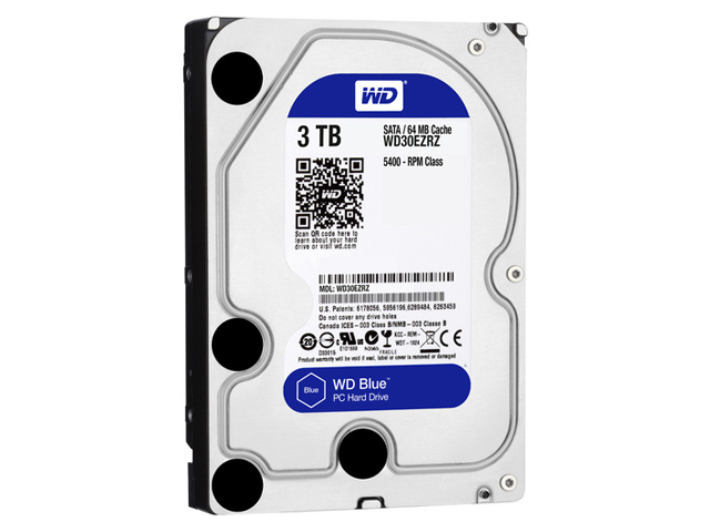 WD Blue PC DeskTop Hard Drive 3TB | Help Tech Co. Ltd