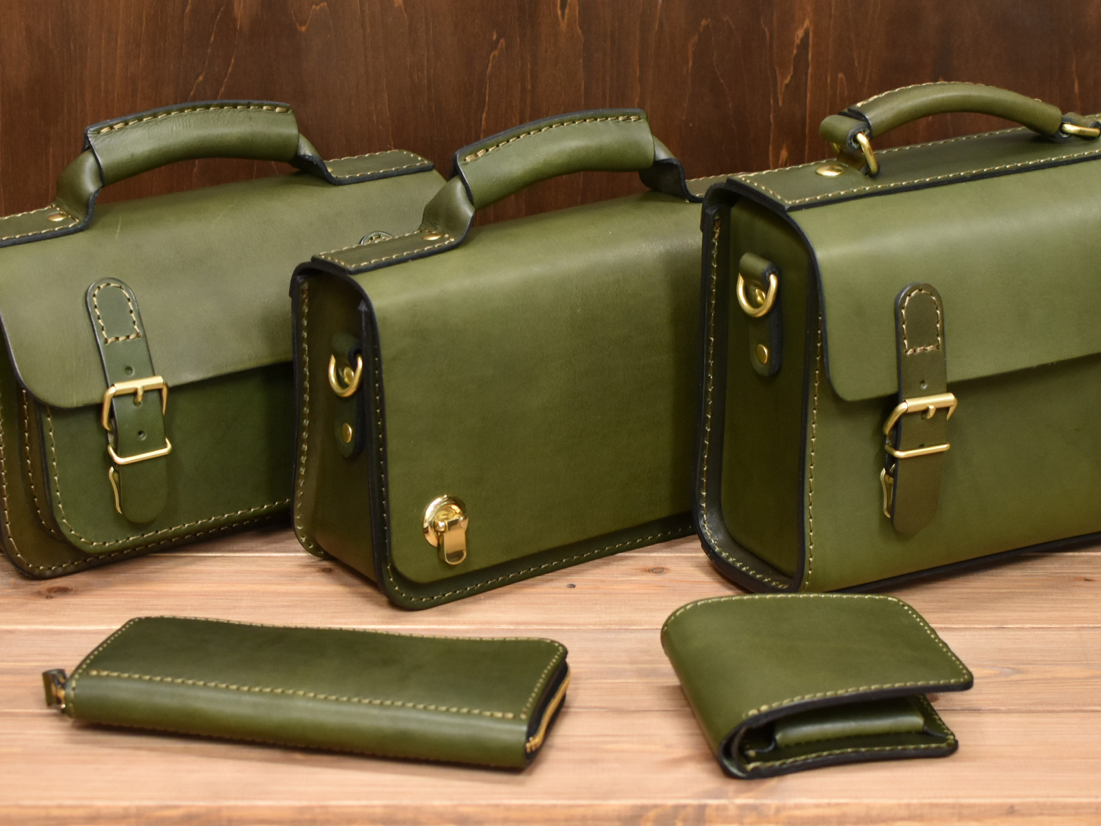 数量限定！リオショルダー(グリーン)抽選販売のご案内｜革鞄・革小物の