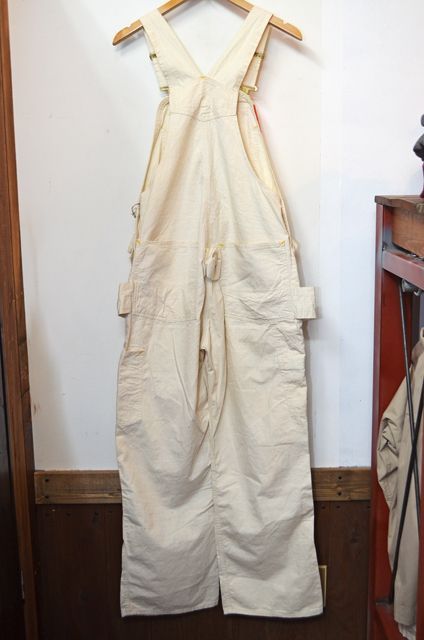 50's Carhartt エプロン付き 生成りオーバーオールPT-193｜VINTAGE