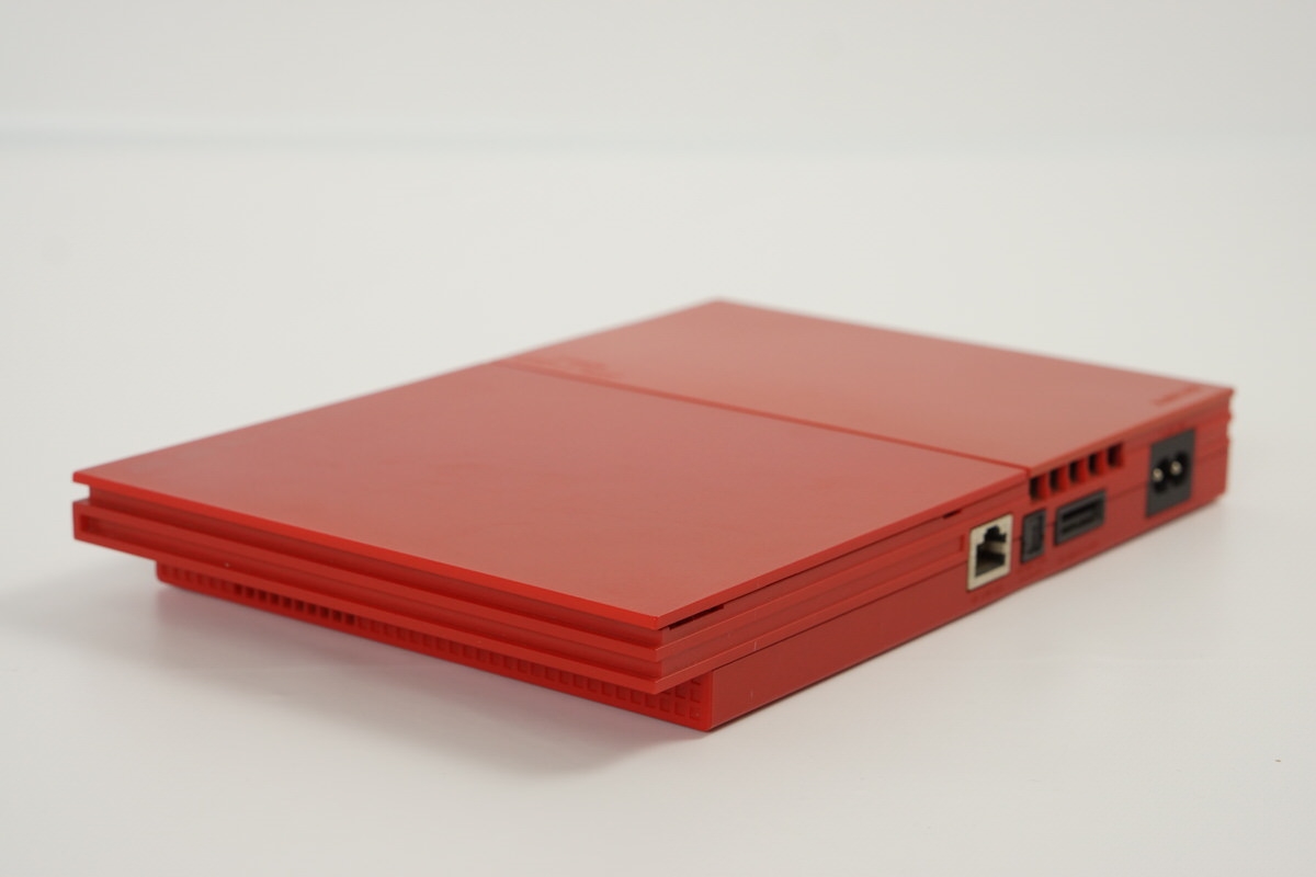 PS2 Slim Console SCPH-90000 CR CINNABAR RED Only for NTSC-J