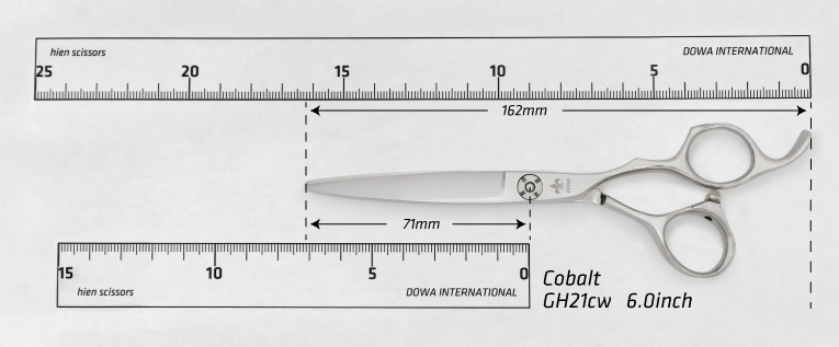 DOWA GH21CW 立体 コバルト シザー｜美容ハサミなら飛燕シザー (hien