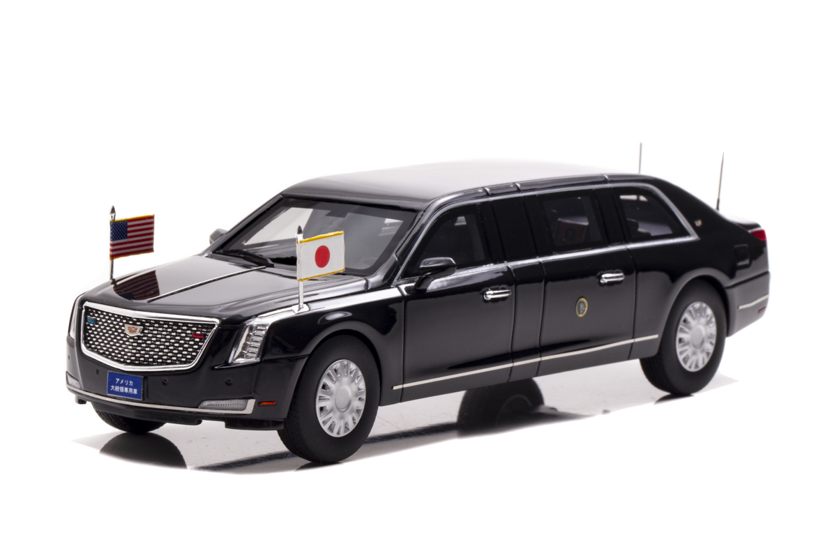 1/43 キャデラック ワン THE BEAST 2019 アメリカ大統領専用車 (日本来