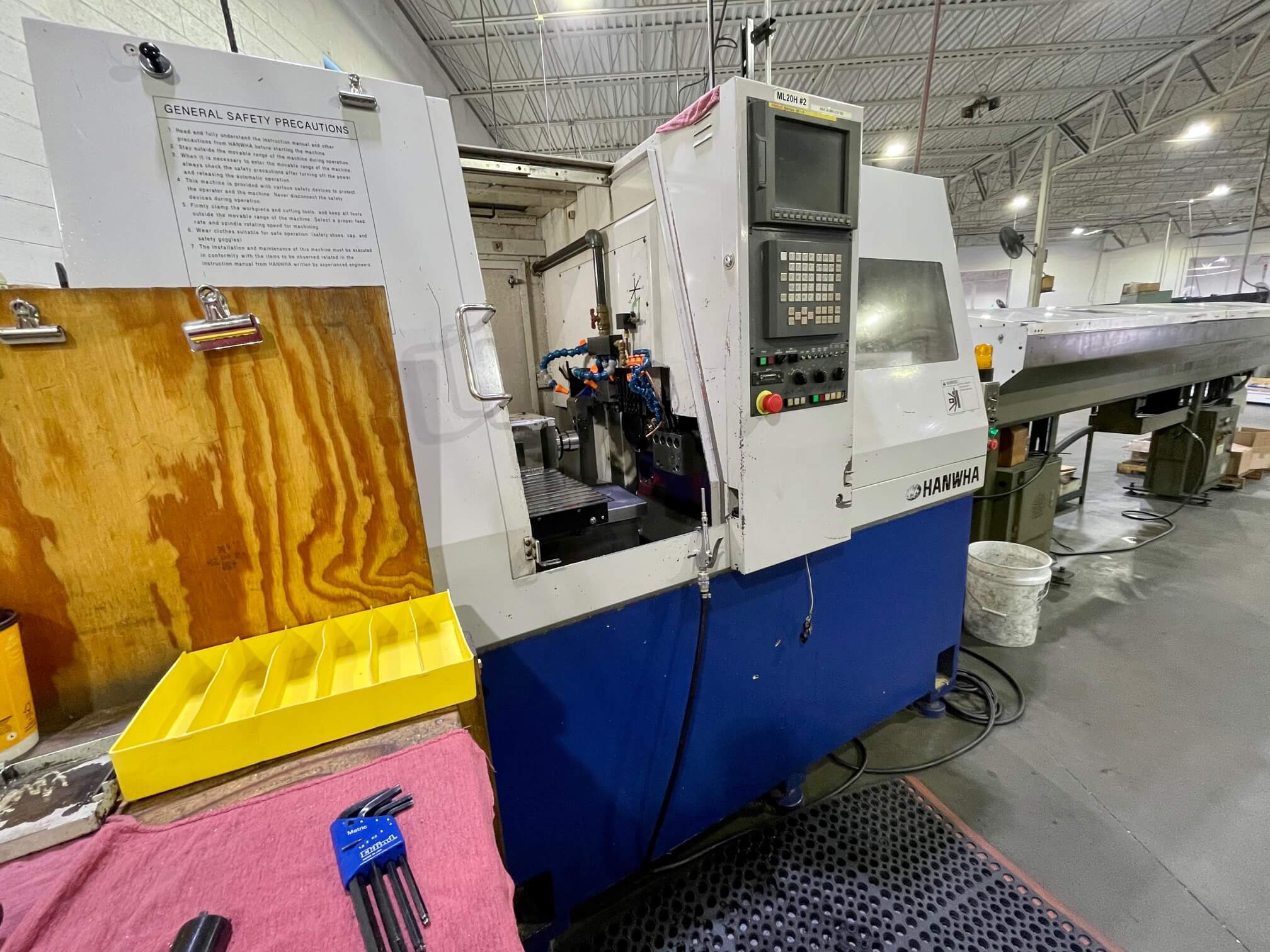 2006 Hanwha CNC Swiss-Turn SL32HPII (up to 32mm) by Hinz Company