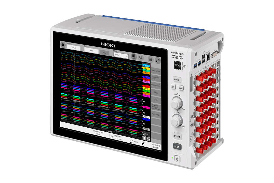 MEMORY HiCORDER MR6000 | HIOKI