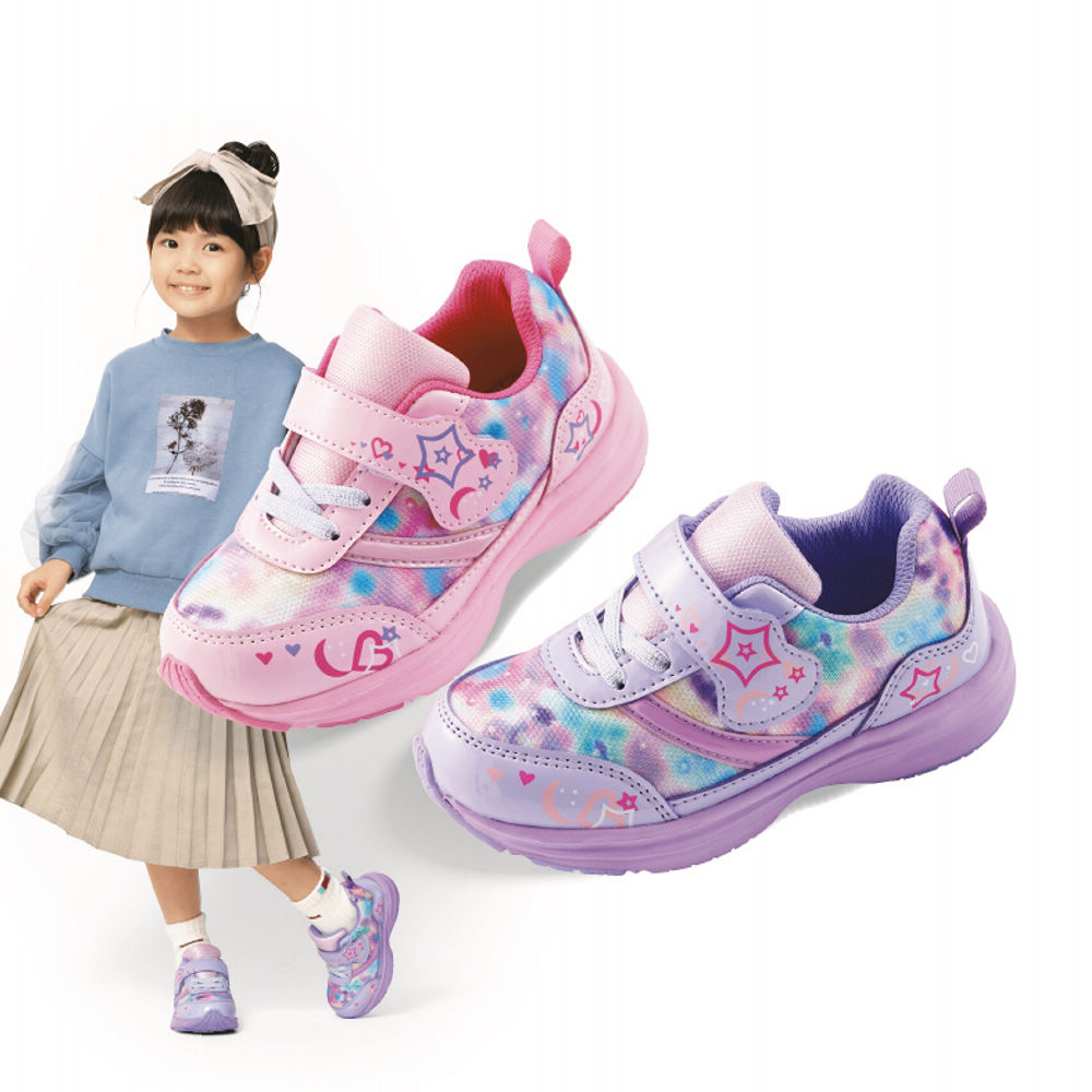 ガールズカラフルスニーカー(面ファスナー付)【15.0～18.0cm】 | 激安