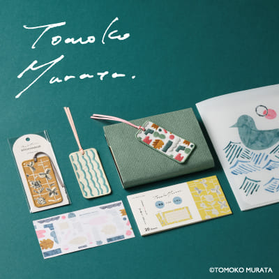 ムラタトモコ 刺繍しおり Harvest（実り）｜HISAGO ヒサゴ株式会社