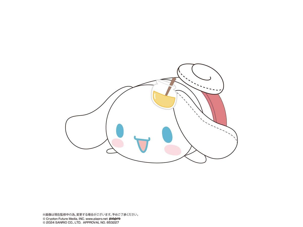 銀魂 x サンリオ YOROZUYA x TS おやすみ柄むにゅぐるみ S (神楽