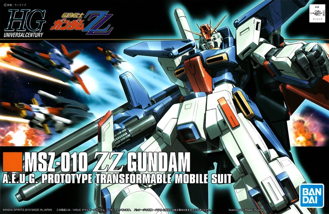 HGUC MSZ-010 ZZ Gundam | HLJ.com
