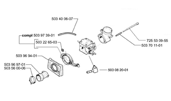 OEM Husqvarna 394 XP to 395 XP Cylinder Conversion Kit