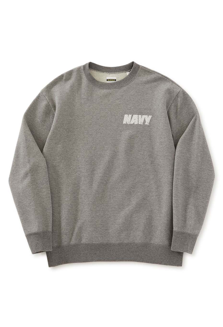 NAVY BLUE トレーニング クルーネックスウェット | BLUE BLUE