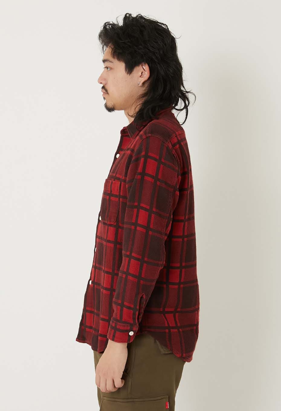 インディアプリント ブロックネルチェックシャツ | HOLLYWOOD RANCH