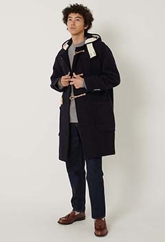 GLOVERALL BLUE BLUE /MONTY ダッフルコート EXCLUSIVE | GLOVERALL