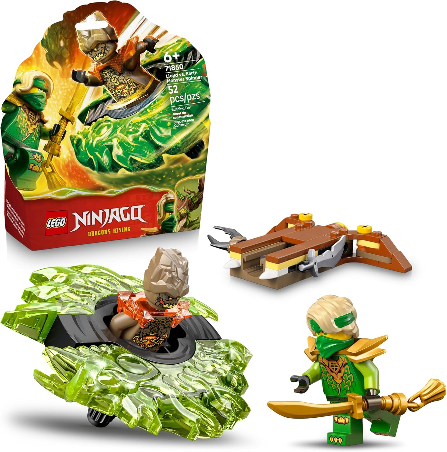 Lego 71850 - Ninjago Lloyd vs. Earth Monster Spinner – HUZZAH! Toys