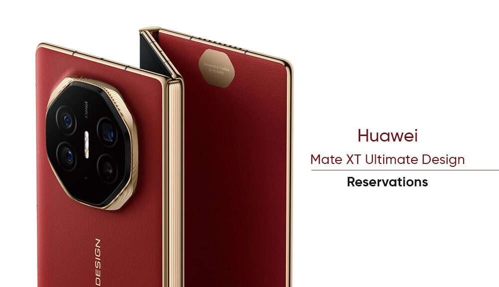 Huawei opens Mate XT Ultimate Design tri-fold reservations