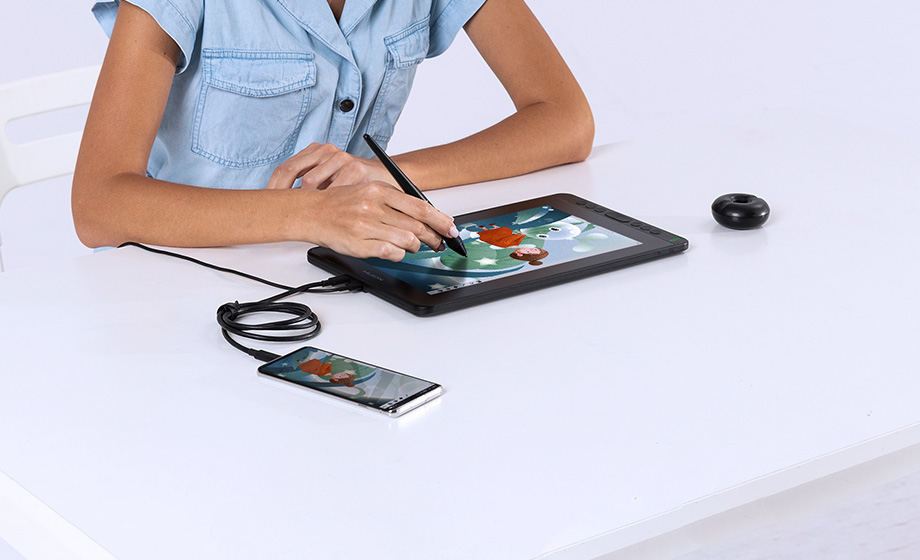 Huion kamvas 12 ペンタブレット キャンバス 液タブ Amazon.co.jp