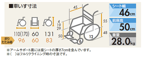 日進医療器】スチール製車いす NHR-11 ｜車いすの格安通販【車椅子卸