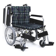 カワムラサイクル】スイングイン＆アウト仕様車椅子 KA816-45B