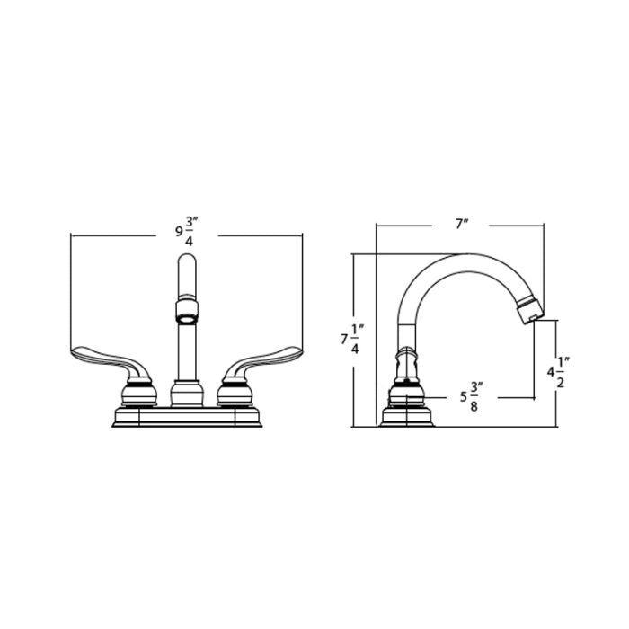 Isabelle Center Set Faucet – Huntington Brass