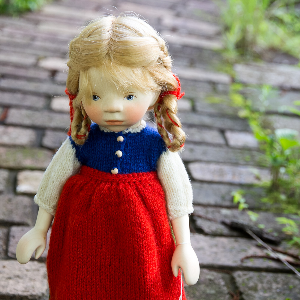 ポングラッツ人形木製（2018年新作H348）：おもちゃ：百町森