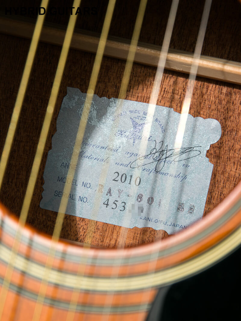 K.Yairi RAY-601 SB 中古｜ギター買取のハイブリッドギターズ