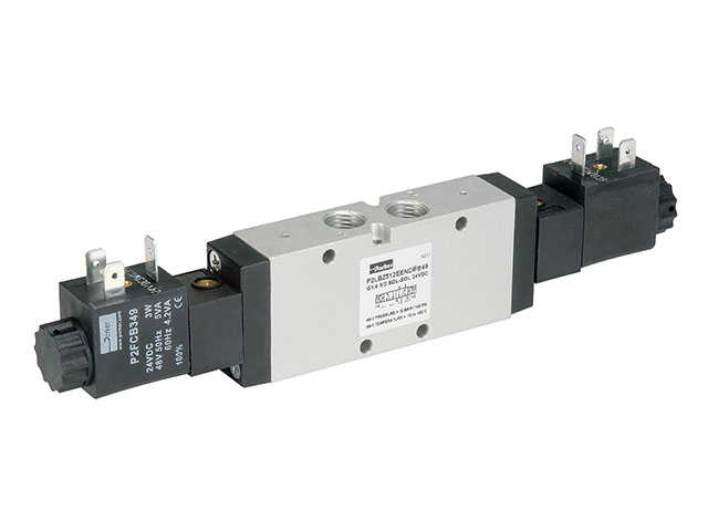 P2LCZ593EENDBB49 - Viking Lite Series Double Solenoid 4-way 2