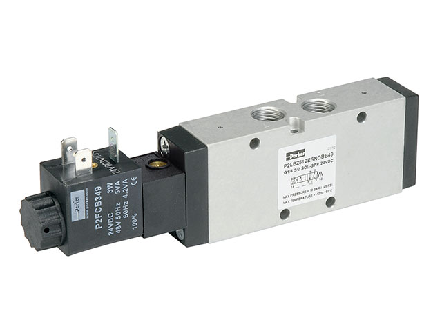 P2LAZ591ESNDBB49 - Viking Lite Series Single Solenoid 4-way 2