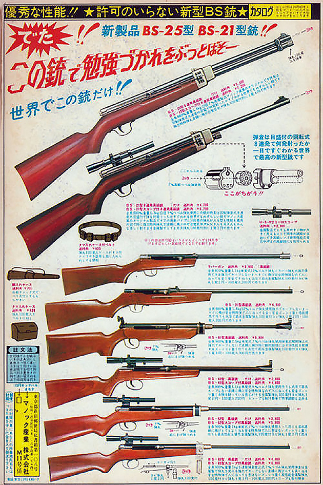 マノック産業 BS-GUN BS-81型高級銃 ビンテージ エアガン レビュー