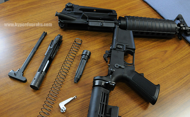 KSC M4A1カービン ガスブローバック 試射会 レビュー