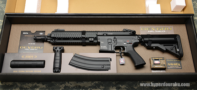 DEVGRUカスタム HK416D 電動ガン 東京マルイ エアガンレビュー