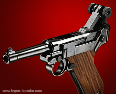 ルガーP08 4インチ スチールフィニッシュ タナカ ガスガン エアガン