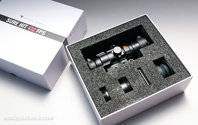 SURE HIT 432 FPS (シュアヒット) ノーベルアームズ 4倍スコープ