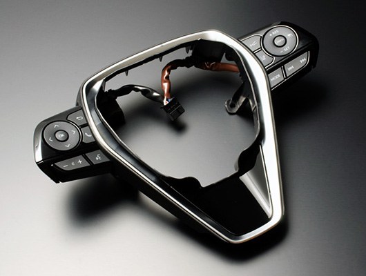 クラウン用 インテリア ステアリングスイッチ ASSY ピアノブラック