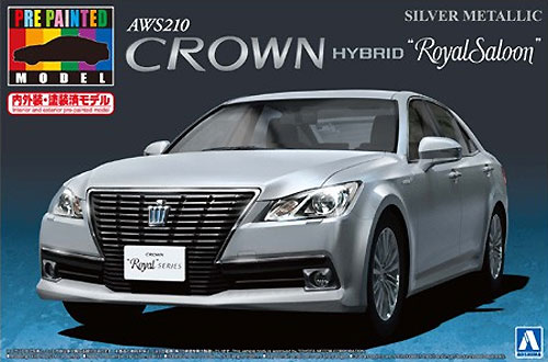 アオシマ AWS210 クラウン ハイブリッド ロイヤルサルーン G '12