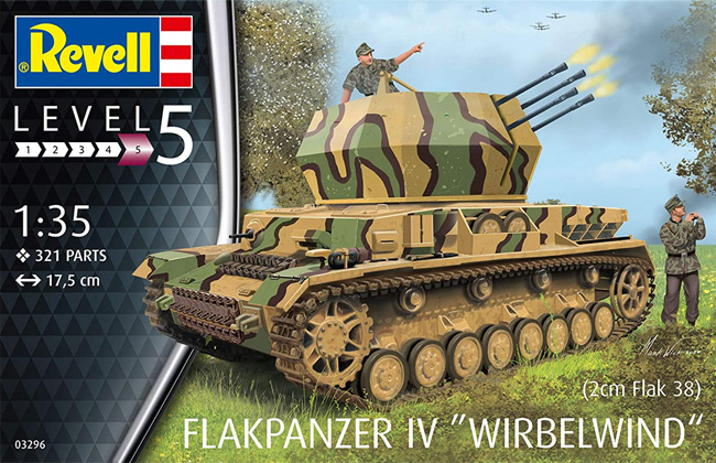 1/35 ミリタリー ドイツ 4号対空戦車 ヴィルベルヴィント Revell (レベル)