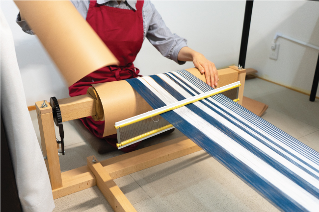 稲垣機料⊕（ぷらす）手織り道具のレンタル作業スペース