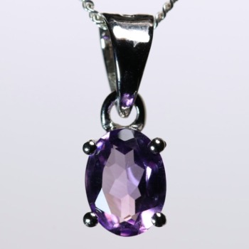 アメジストペンダント（ネックレストップ） - 埼玉県吉川市の天然石