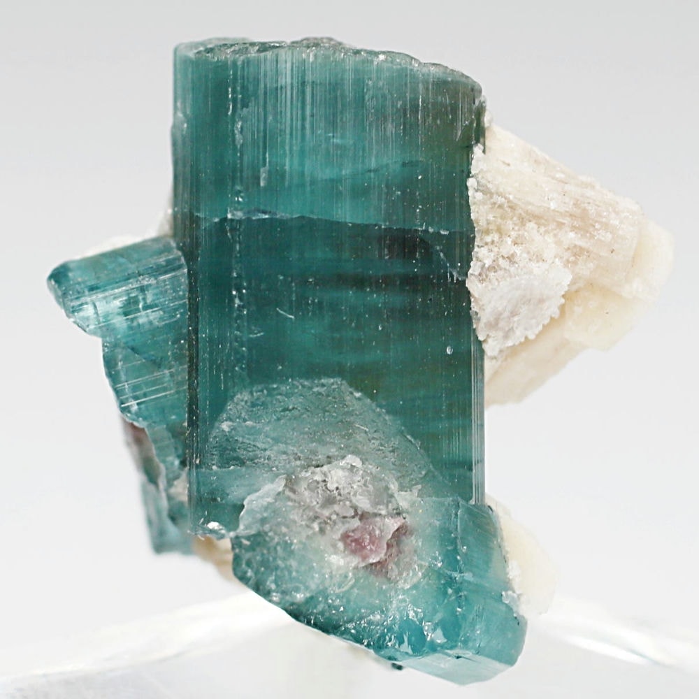 希少]インディゴブルートルマリン結晶原石（インディゴライト） - 埼玉