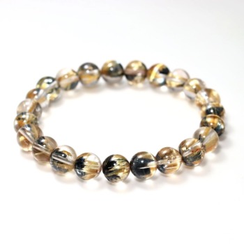 太陽放射ルチルクォーツブレスレット - 埼玉県吉川市の天然石専門店