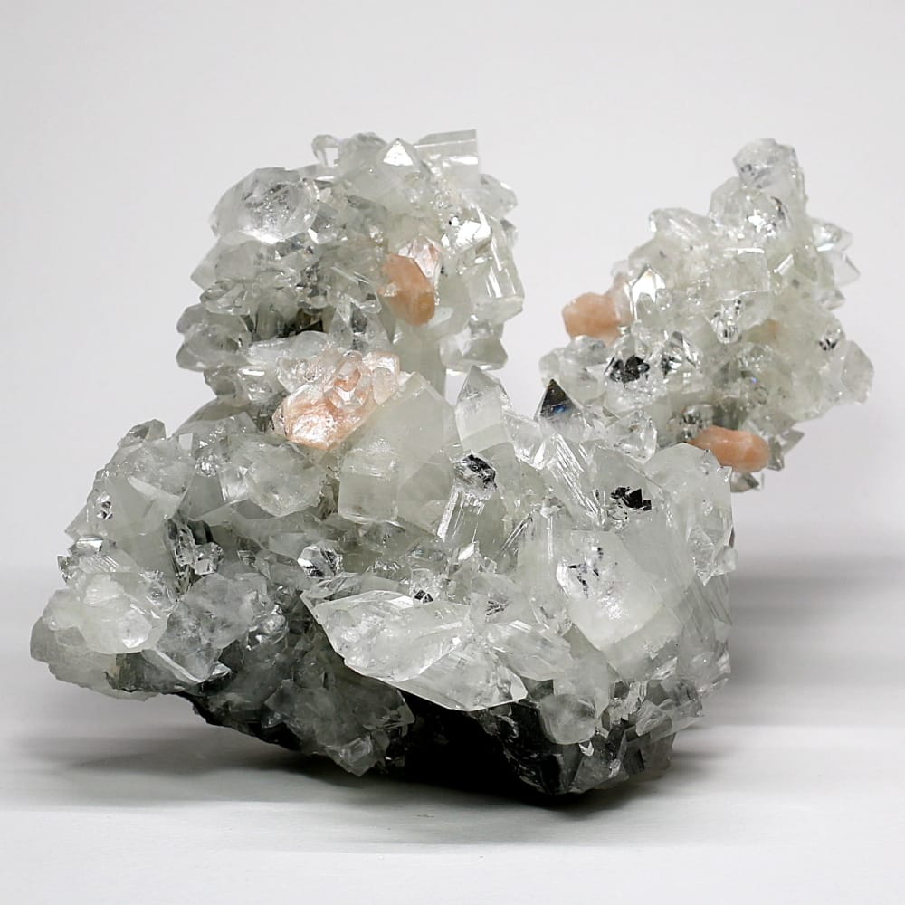 トップクォリティ]インド産アポフィライトクラスター/結晶原石