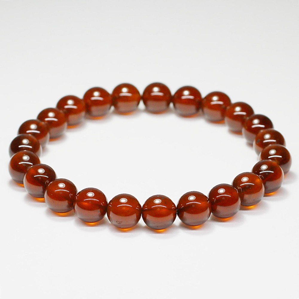 特別価格/3A]オレンジガーネットブレスレット/ヘソナイト（約9mm玉