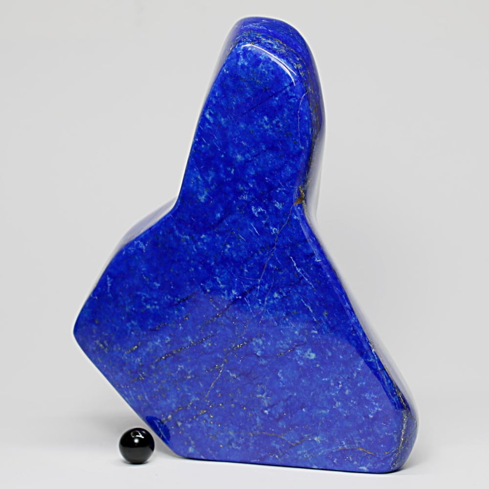 トップクォリティ]アフガニスタン産ラピスラズリ磨き原石/フリー