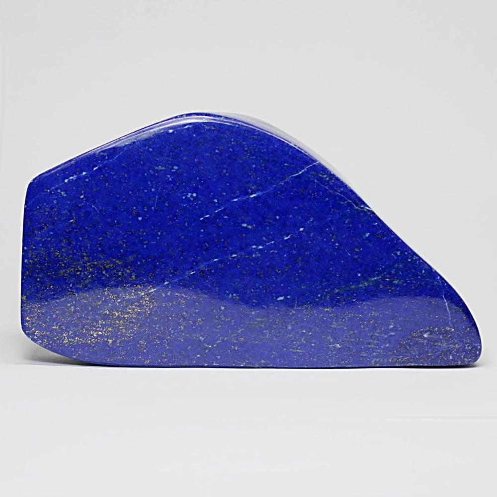 トップクォリティ]アフガニスタン産ラピスラズリ磨き原石/フリー