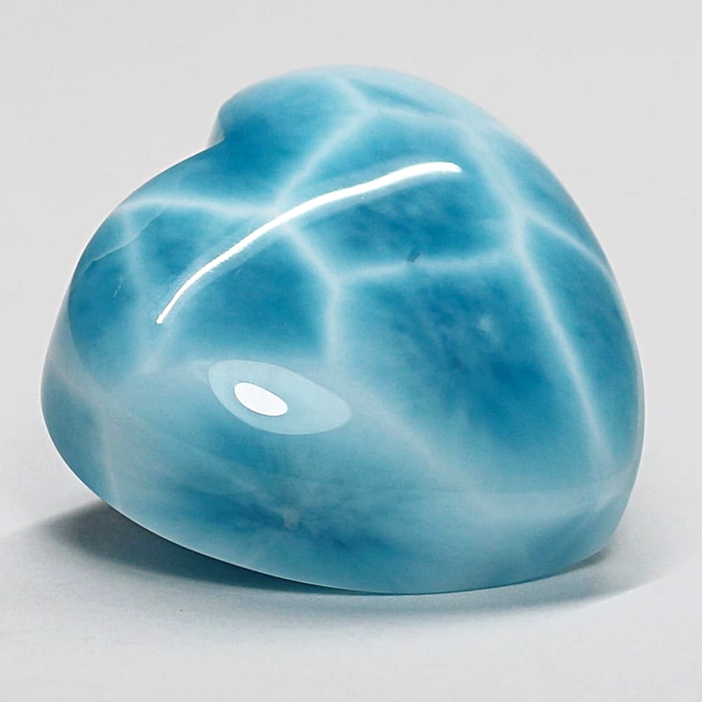 高品質++]ドミニカ共和国産ラリマールース（ハート型） - 埼玉県吉川市