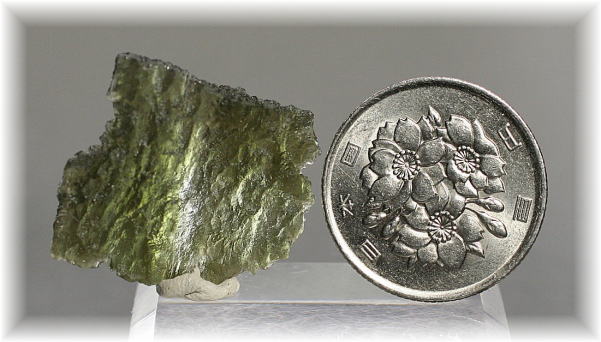 チェコ共和国産]天然モルダバイト原石 - 埼玉県吉川市の天然石専門店