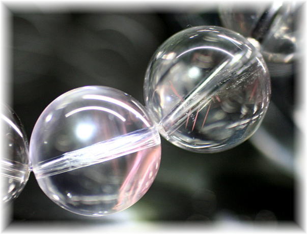 高品質】ピンクエンジェルラダークォーツ ブレスレット12mm内径14cm 高