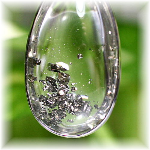 パイライトインクォーツペンダントトップ - 埼玉県吉川市の天然石専門