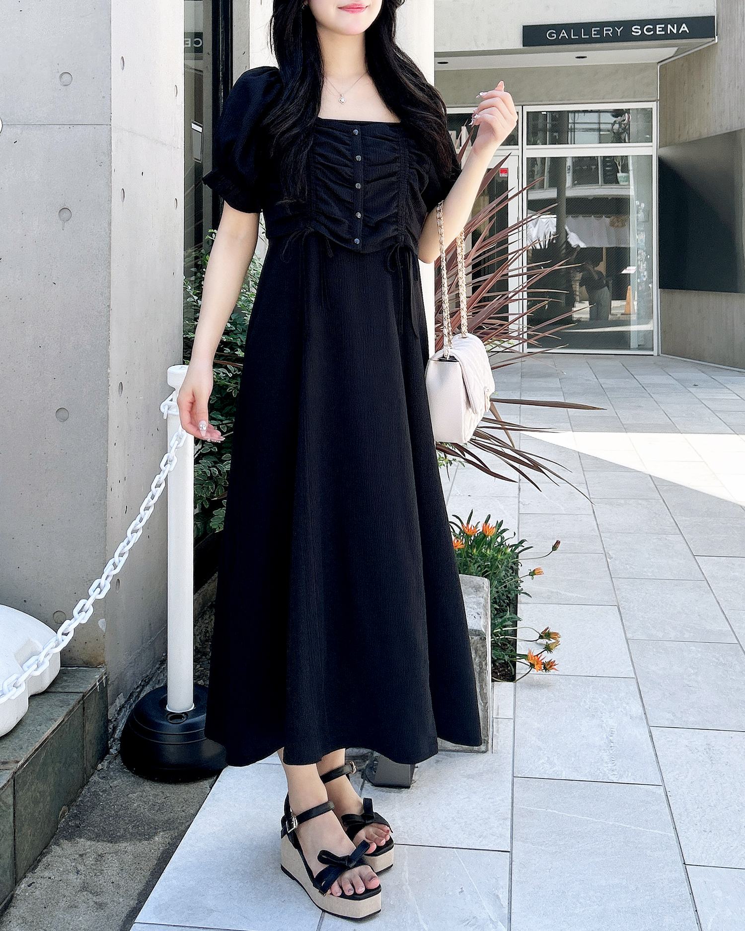 3／4 2時までの限定価格】【WEB限定】ドロストブラウス＋キャミ