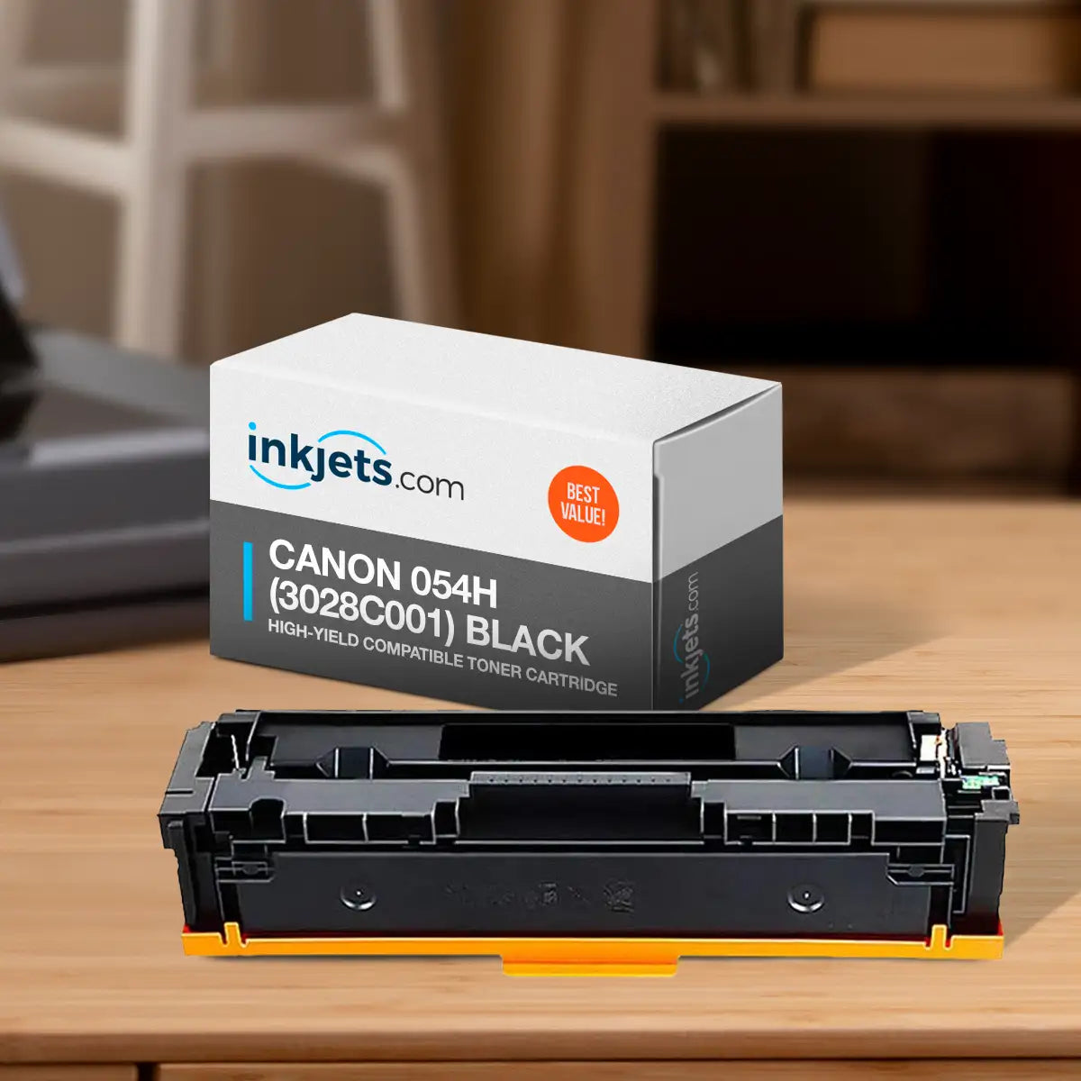 Canon 054H (3028C001) Compatible Black High-Yield Toner Cartridge