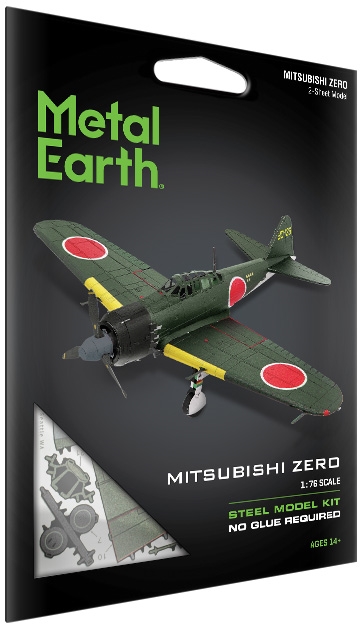 Mitsubishi Zero Metal Earth - Innovatoys
